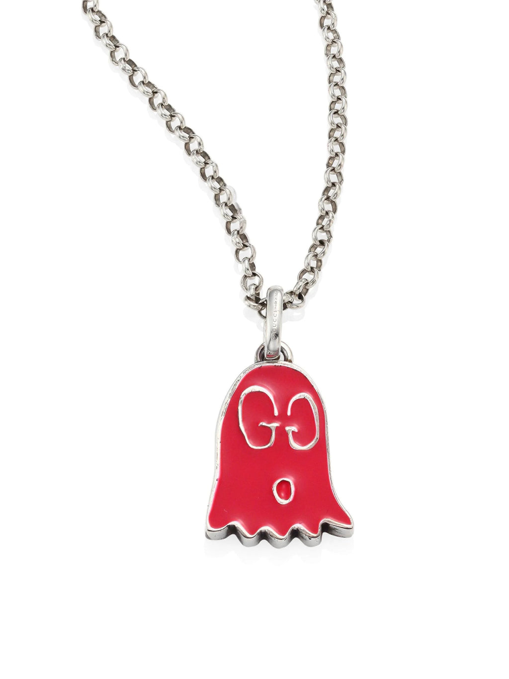 GUCCI GHOST RED NECKLACE