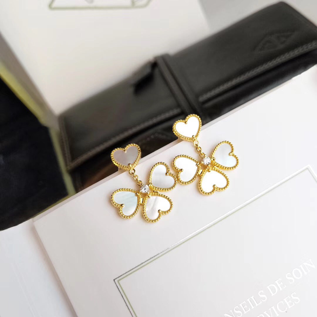 Van Cleef & Arpels SWEET CLOVER MOP EARRINGS