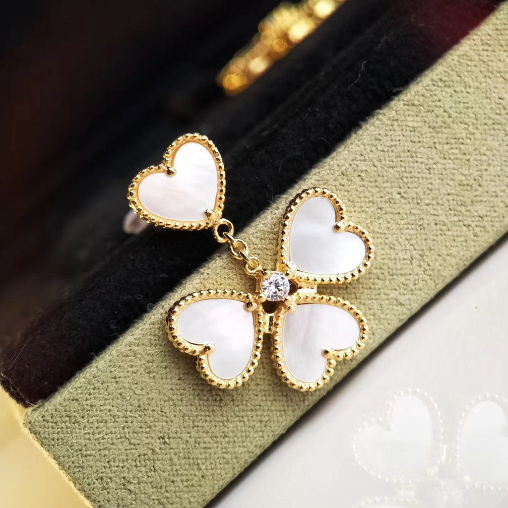 Van Cleef & Arpels SWEET CLOVER MOP EARRINGS