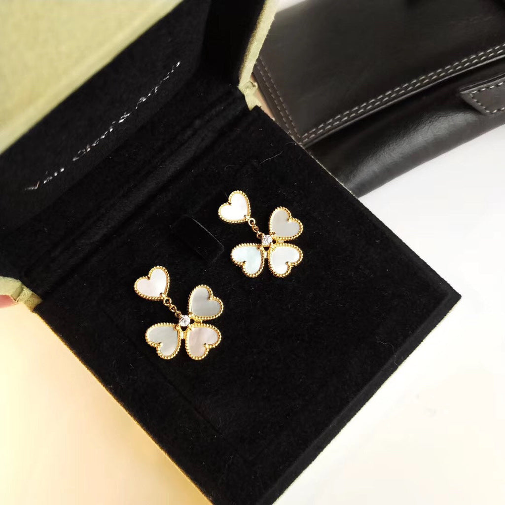 Van Cleef & Arpels SWEET CLOVER MOP EARRINGS