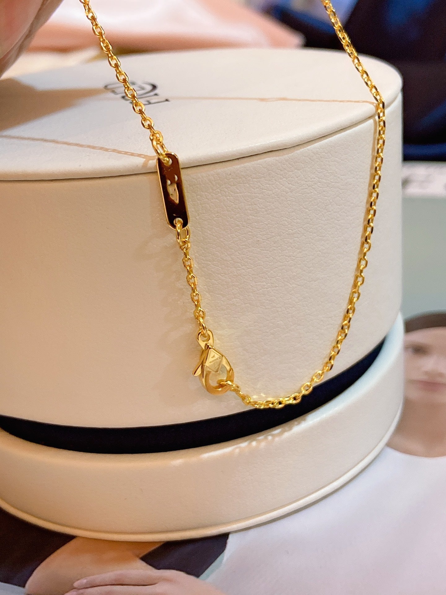 Van Cleef & Arpels CLOVER GOLD TURQUOISE NECKLACE