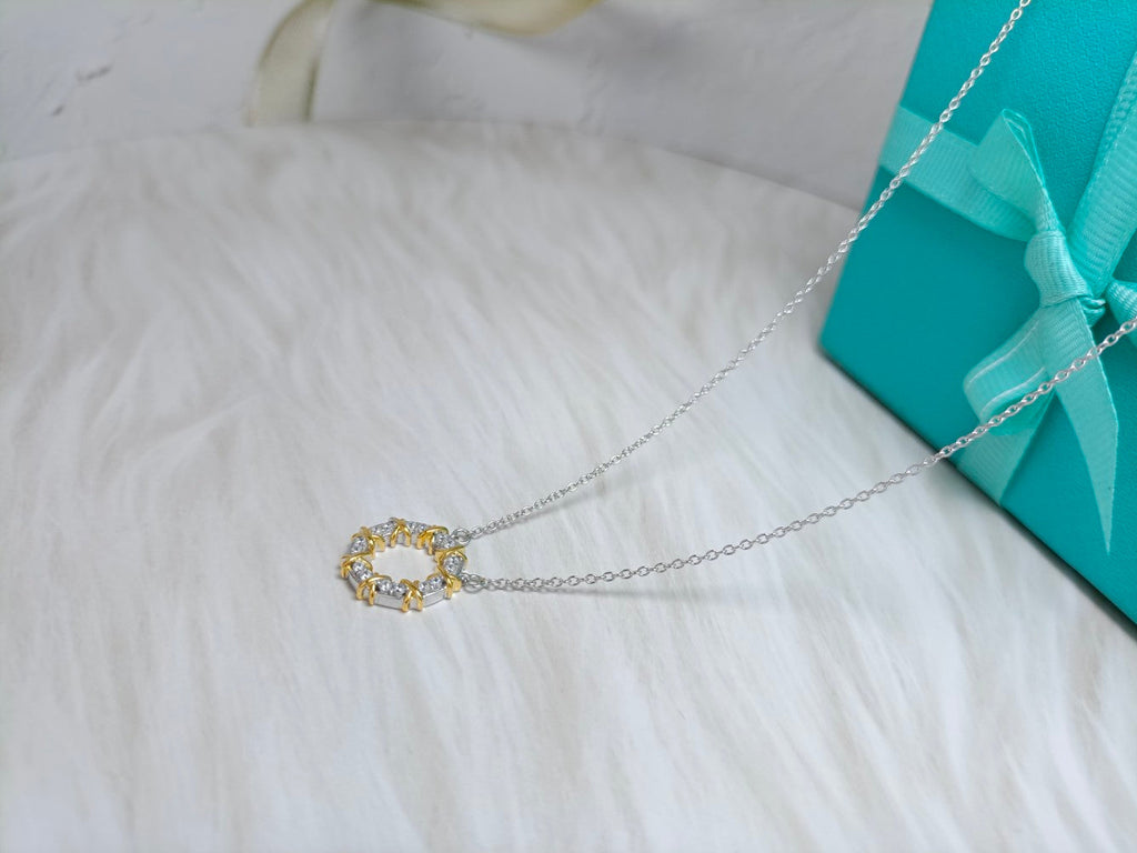 TIFFANY SIXTEEN STONE NECKLACE