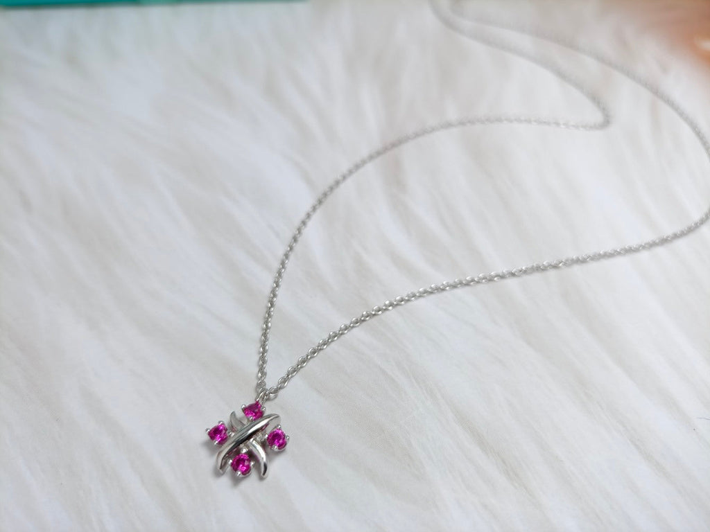 TIFFANY PINWHEEL NECKLACE DIAMOND