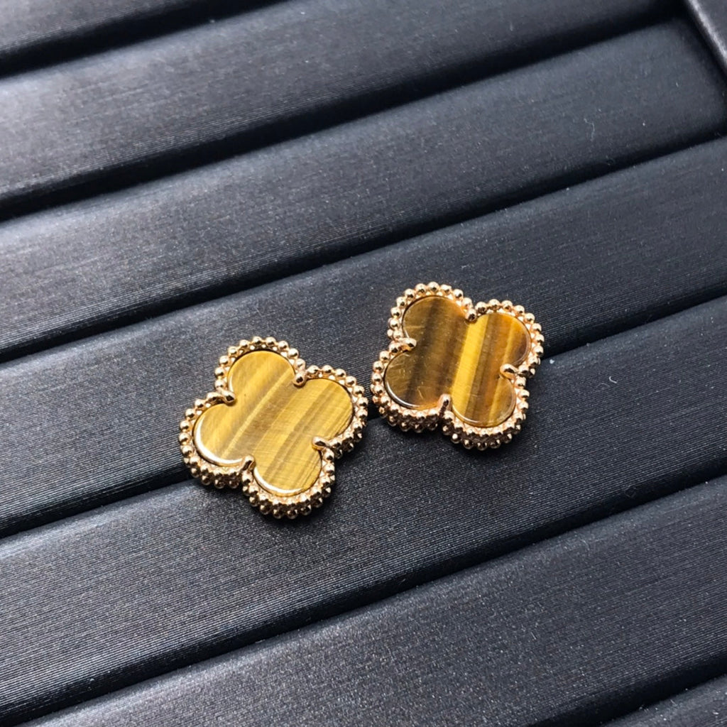 Van Cleef & Arpels CLOVER STUD EARRINGS