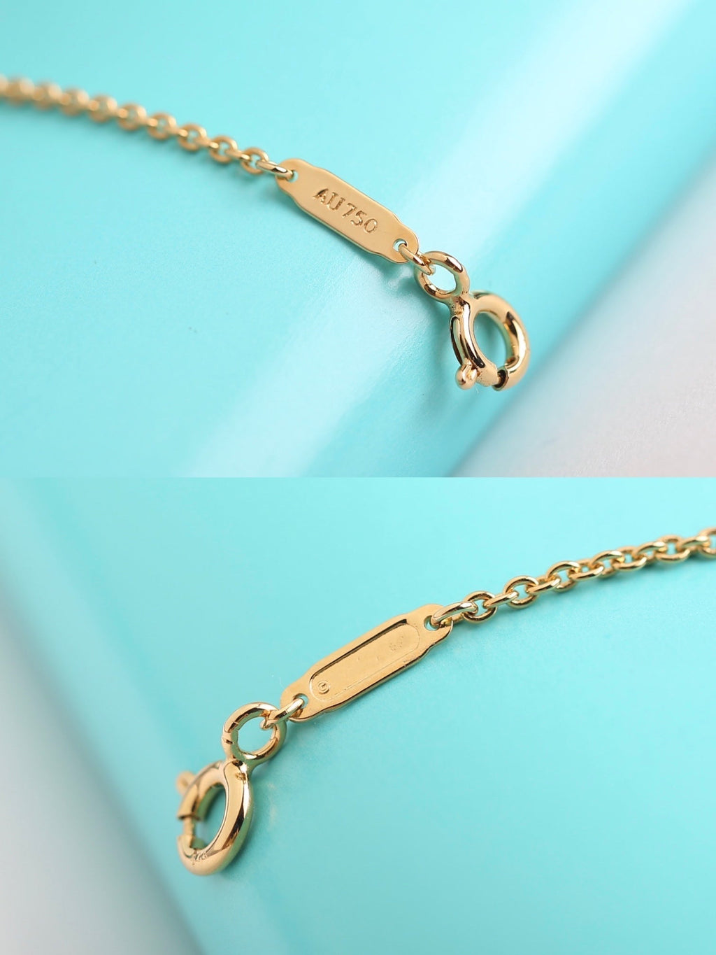 TIFFANY KNOT NECKLACE GOLD