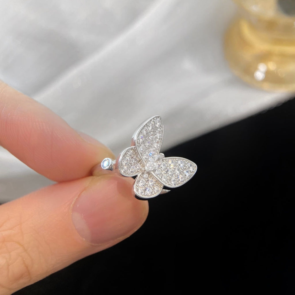 Van Cleef & Arpels BUTTERFLY DIAMOND RING