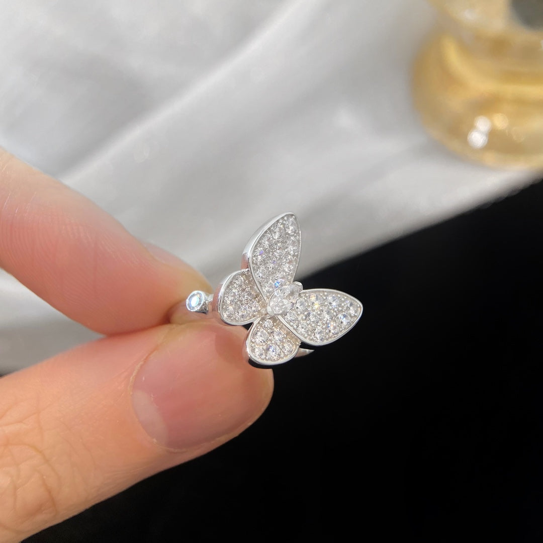 Van Cleef & Arpels BUTTERFLY DIAMOND RING