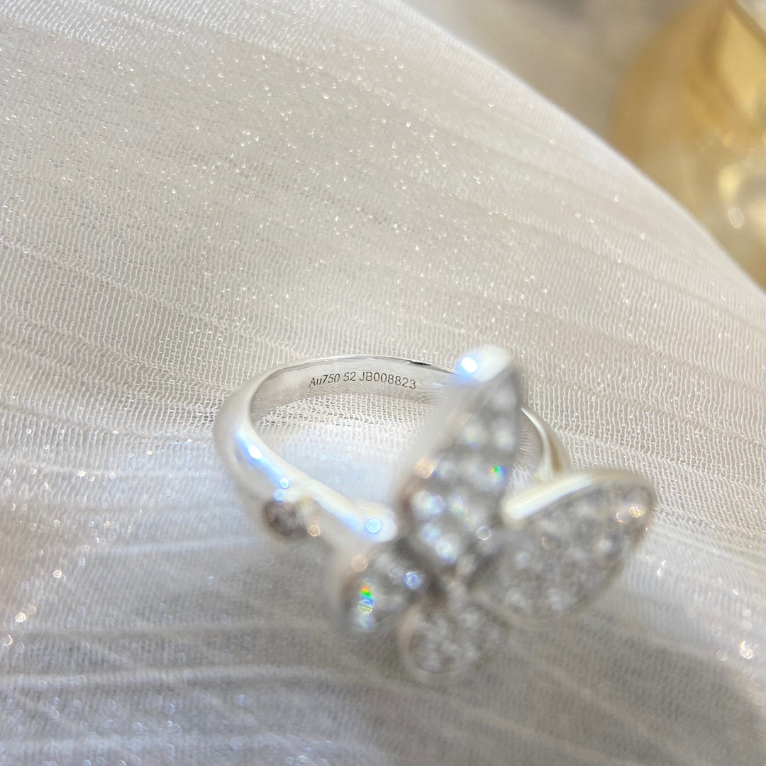 Van Cleef & Arpels BUTTERFLY DIAMOND RING