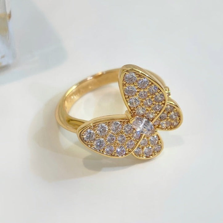 Van Cleef & Arpels BUTTERFLY DIAMOND RING
