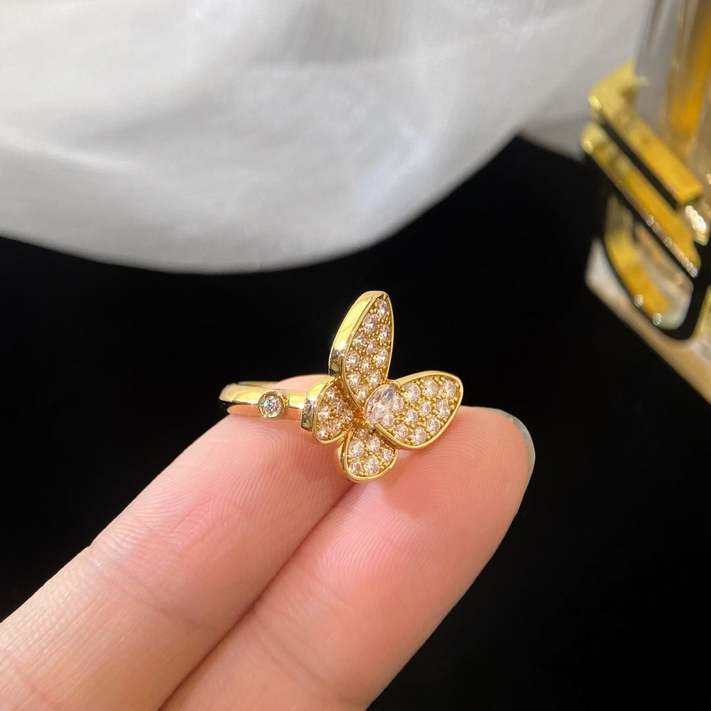 Van Cleef & Arpels BUTTERFLY DIAMOND RING