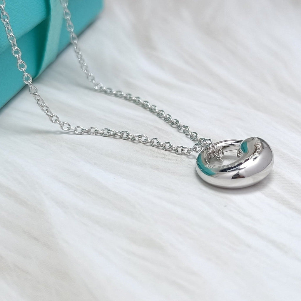 TIFFANY SNAIL PEDANT SILVER NECKLACE