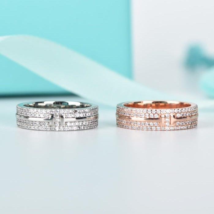 TIFFANY T WIRE DIAMOND RING