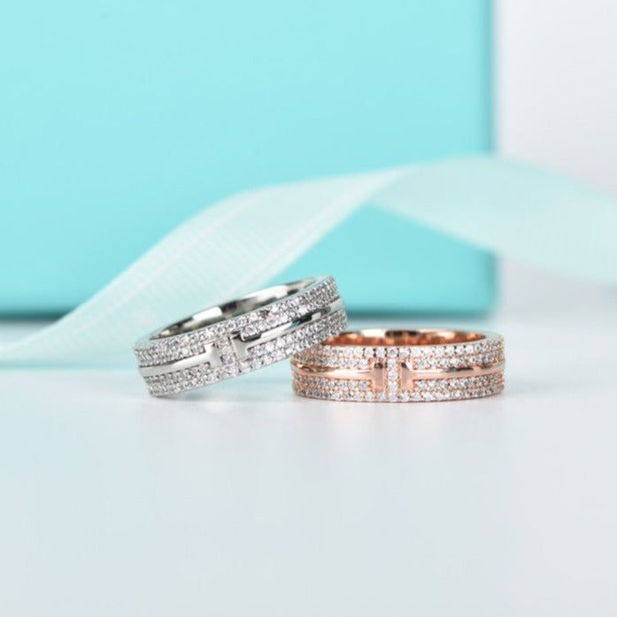 TIFFANY T WIRE DIAMOND RING