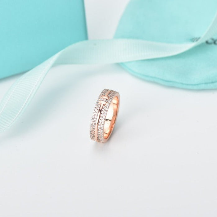 TIFFANY T WIRE DIAMOND RING