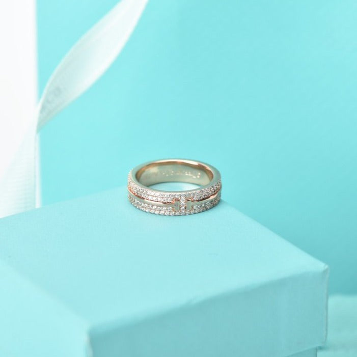 TIFFANY T WIRE DIAMOND RING
