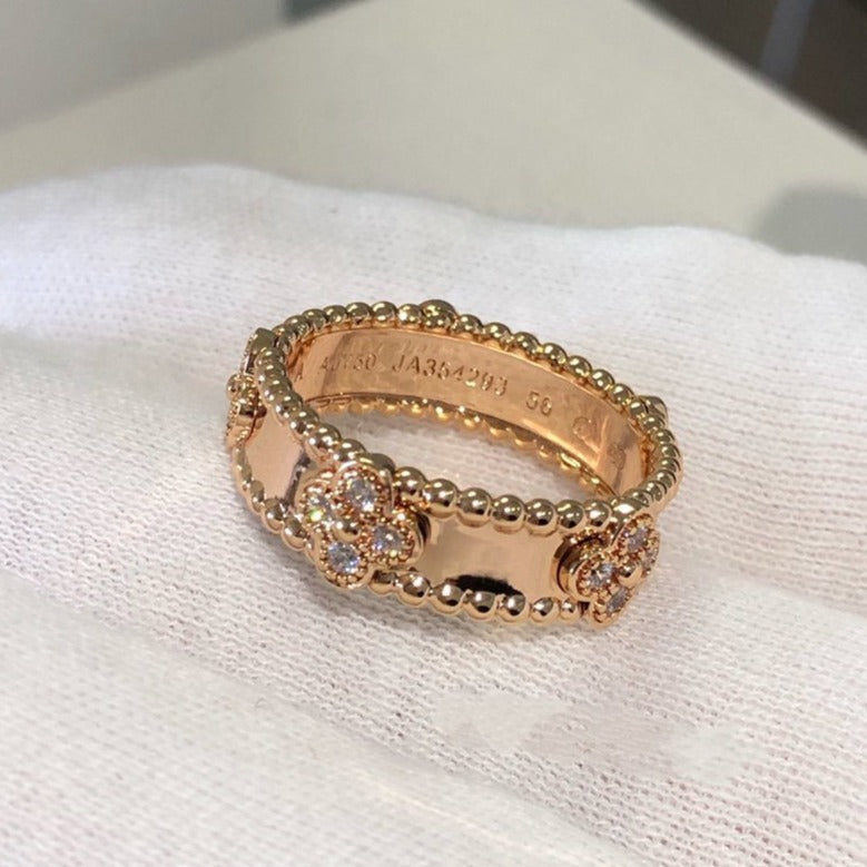 Van Cleef & Arpels PERLEE DIAMOND RING