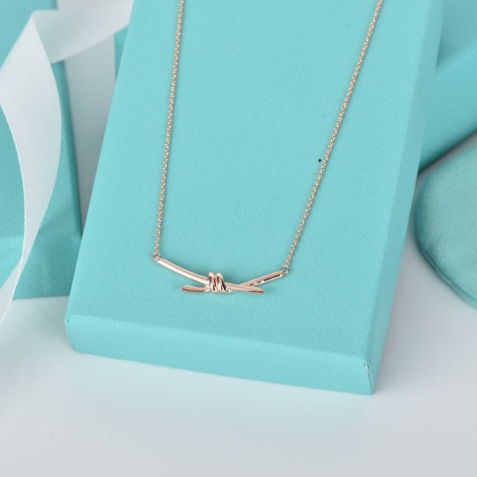 TIFFANY KNOT NECKLACE