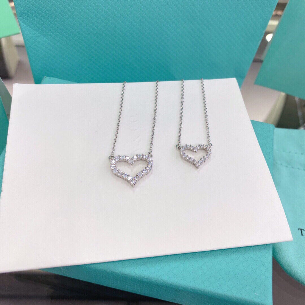TIFFANY HEART-SHAPED DIAMOND NECKLACE