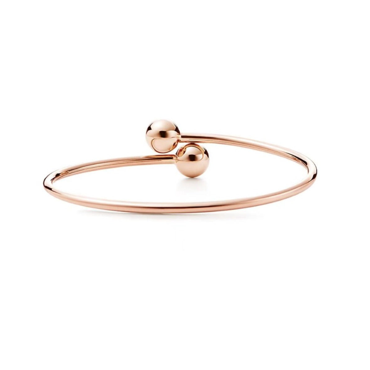 TIFFANY CITY HARDWEAR BALL BYPASS BRACELET