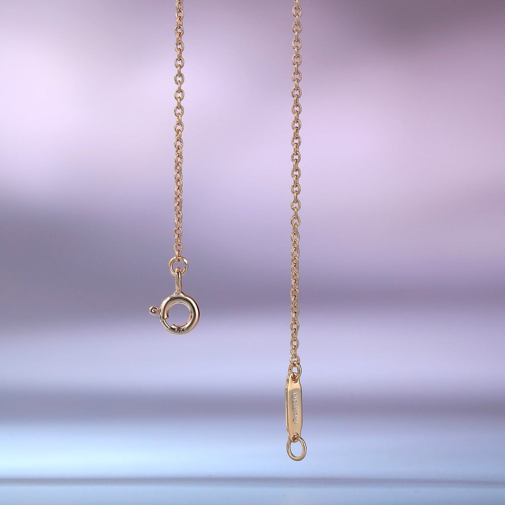TIFFANY BIG SMILE PEDANT PINK DIAMOND NECKLACE