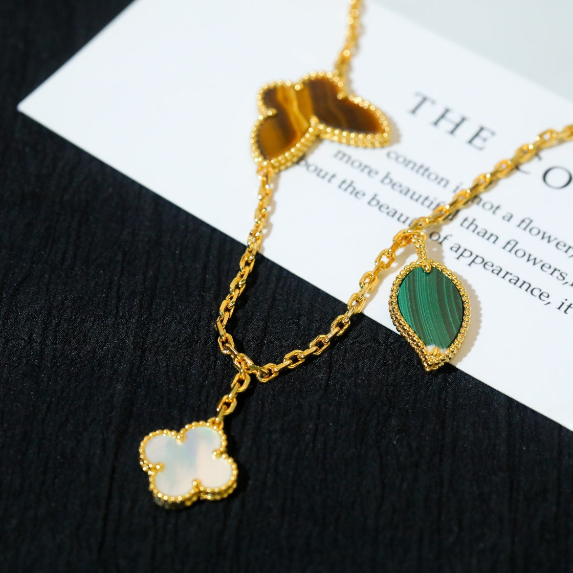 Van Cleef & Arpels LUCKY SPRING 5 MOTIF GOLD BRACELET