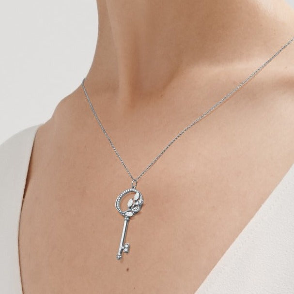 TIFFANY VICTORIA KEY DIAMOND NECKLACE