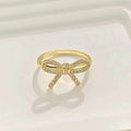 TIFFANY TWIST BOW RING