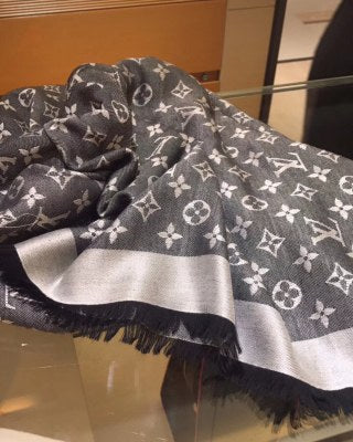 LOUIS VUITTON SCARF 140CM IN COLORFUL CASHMERE  772858