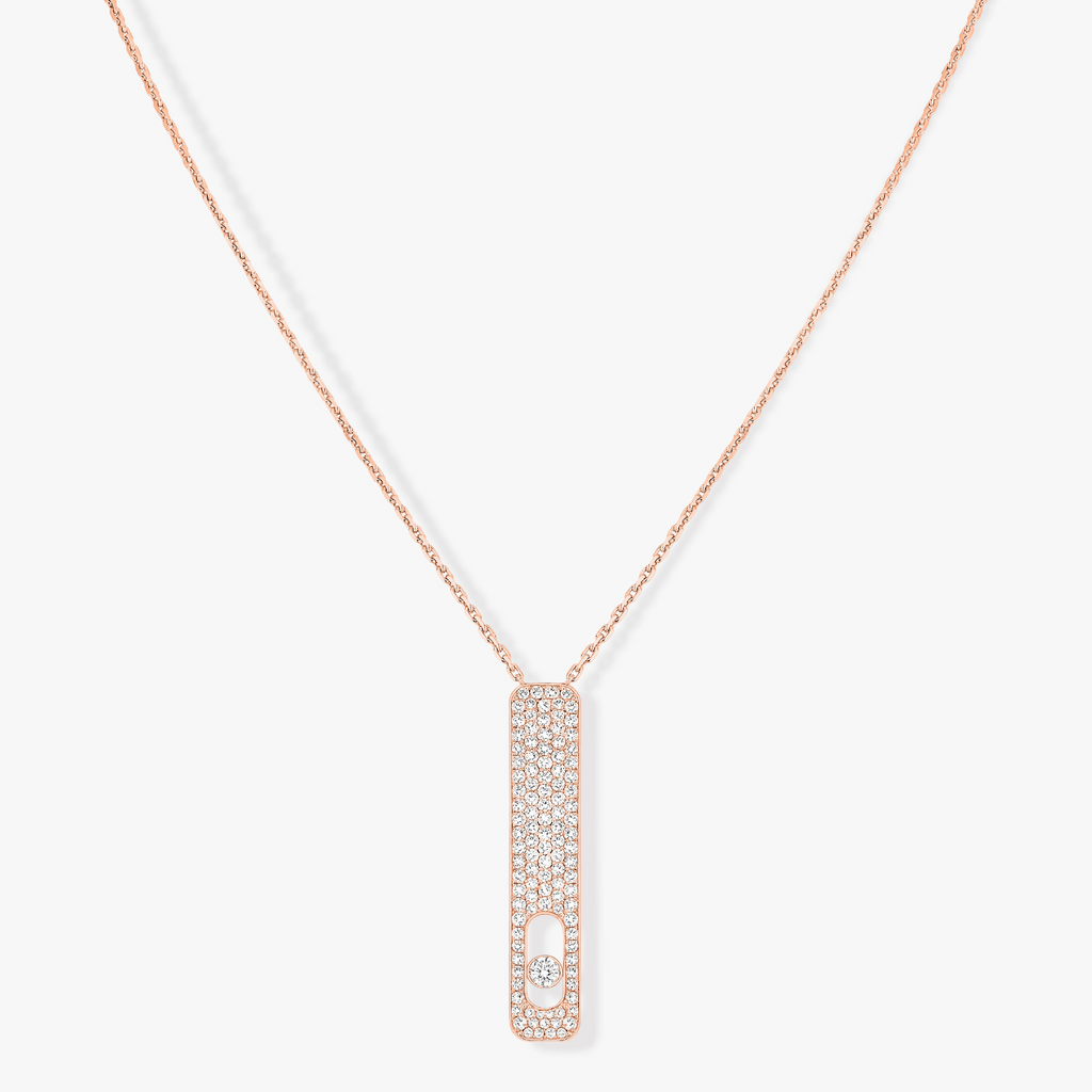 MY FIRST DIAMOND PAVED NECKLACE
