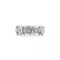 TIFFANY SIXTEEN STONE SILVER RING