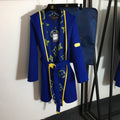 LOUIS VUITTON LV 25S BELTED WOOL COAT 0142