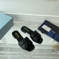 PRADA Pra Slide 25 Quilted Black leather