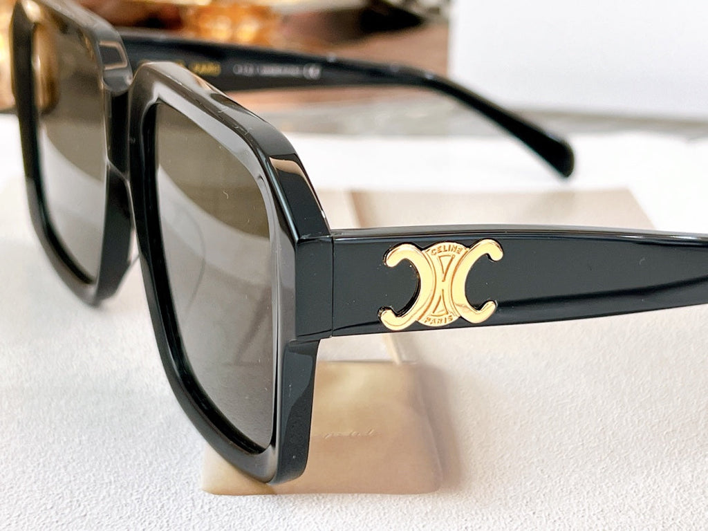 CELINE TRIOMPHE SUNGLASS CL4S490 IN ACETATE