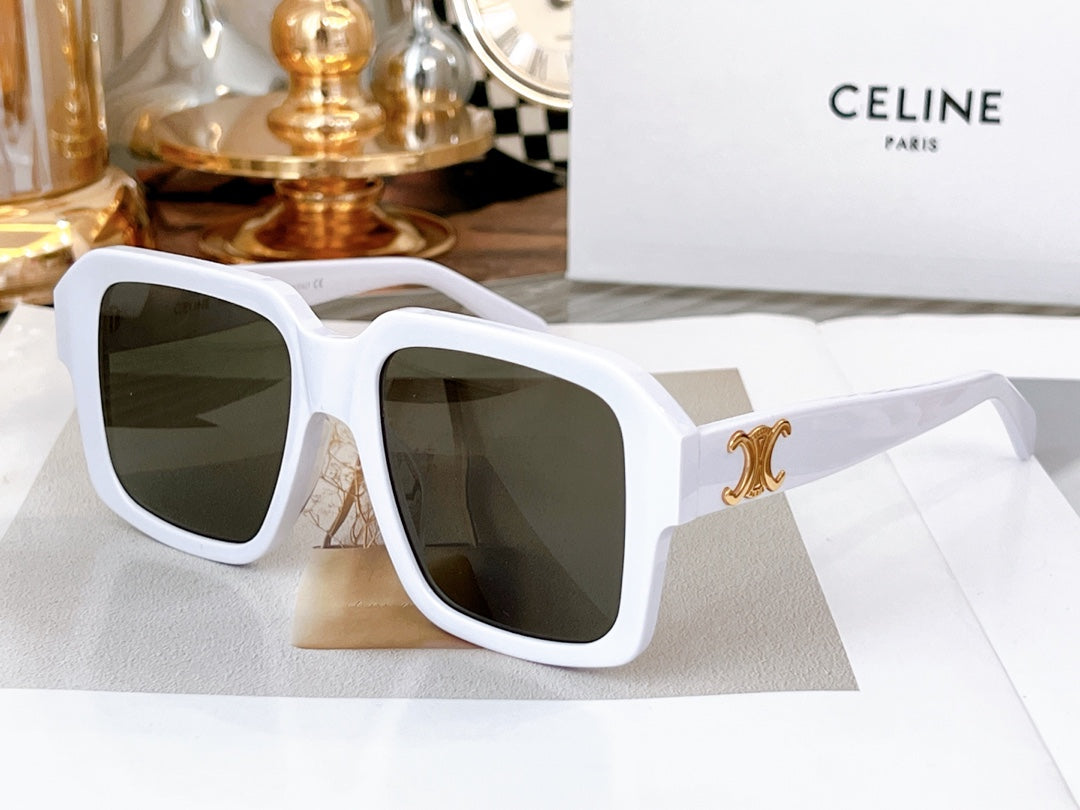 CELINE TRIOMPHE SUNGLASS CL4S490 IN ACETATE