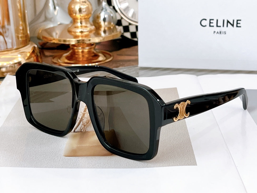 CELINE TRIOMPHE SUNGLASS CL4S490 IN ACETATE
