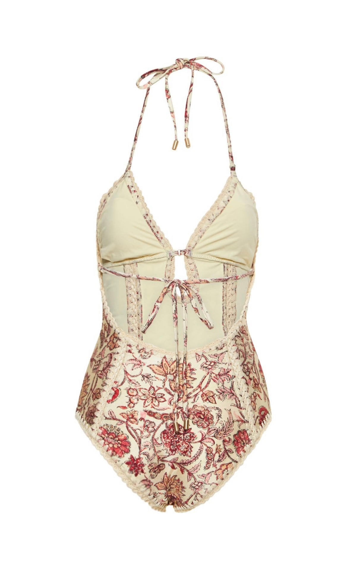 ZIMMERMANN BIKINI WITH PLUNGING NECKLINE 270503