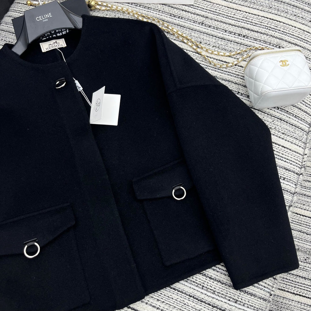 HERMES HERMES 25S REVERSIBLE CASERE COAT 174