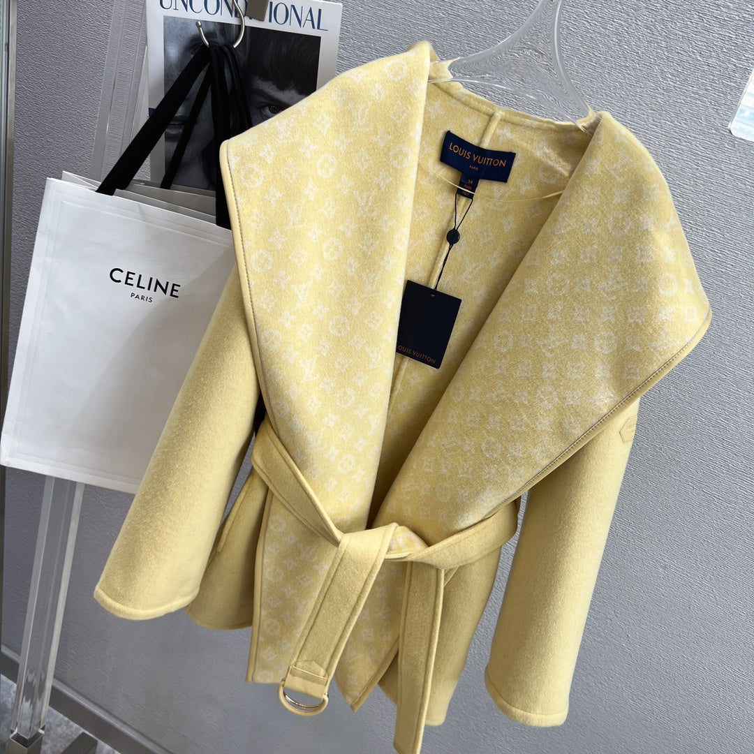 LOUIS VUITTON LV 25S REVERSIBLE WOOL JACKET 0131