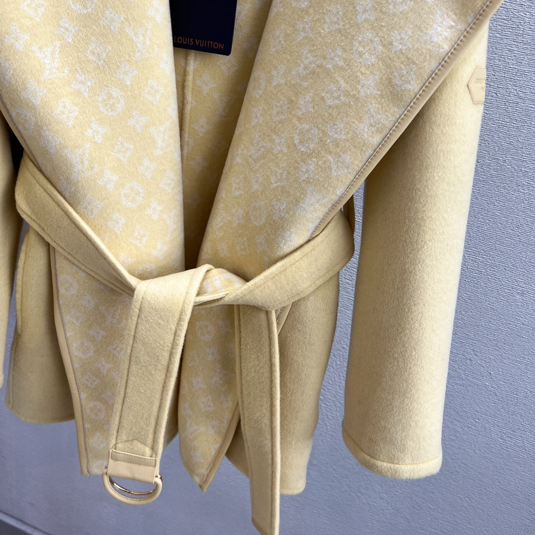LOUIS VUITTON LV 25S REVERSIBLE WOOL JACKET 0131