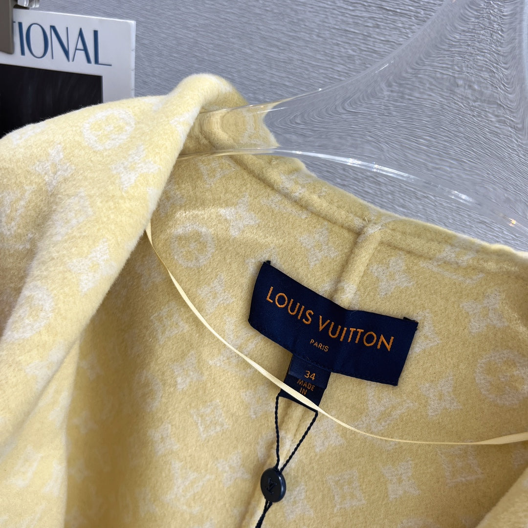 LOUIS VUITTON LV 25S REVERSIBLE WOOL JACKET 0131