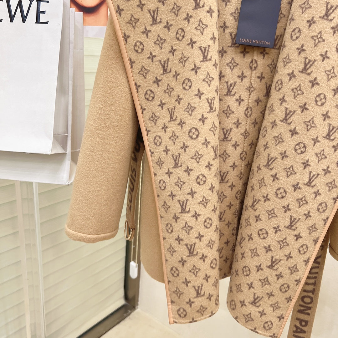 LOUIS VUITTON LV 25S REVERSIBLE WOOL JACKET 0134