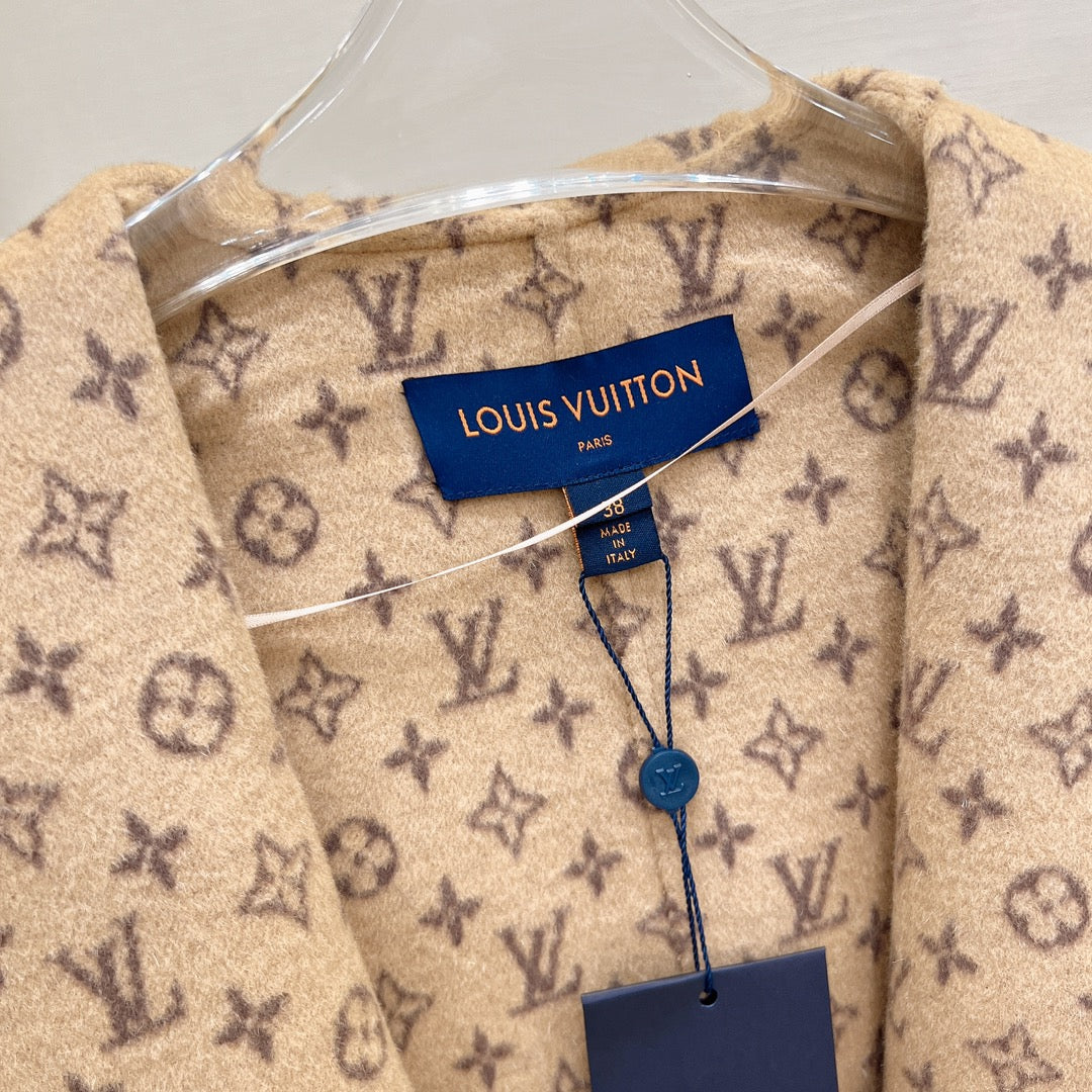 LOUIS VUITTON LV 25S REVERSIBLE WOOL JACKET 0134