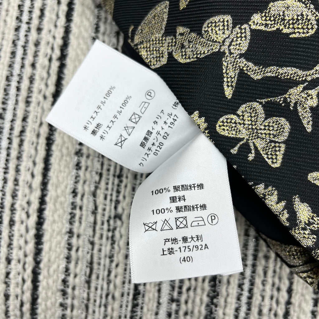DIOR 25S CROPPED JACQUARD JACKET 796