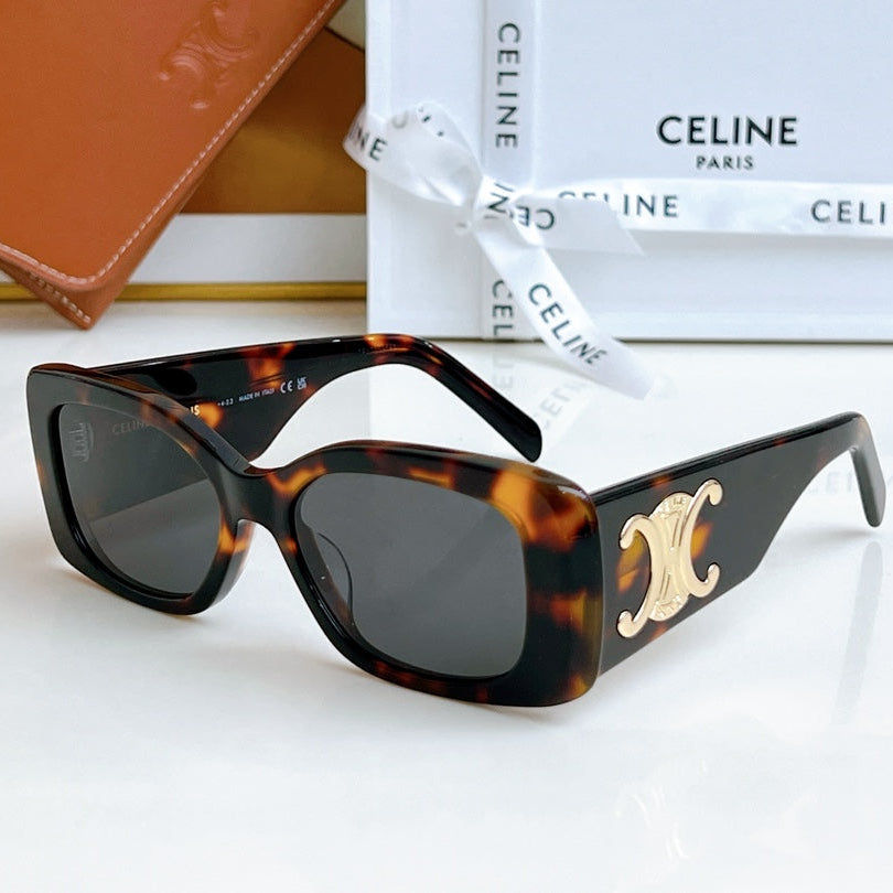 CELINE TRIOMPHE SUNGLASS CL40282 IN ACETATE