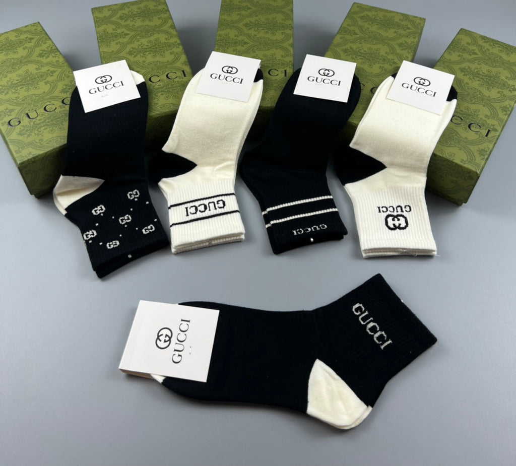 GUCCI LOW-CUT SOCKS 425689 (1 BOX)