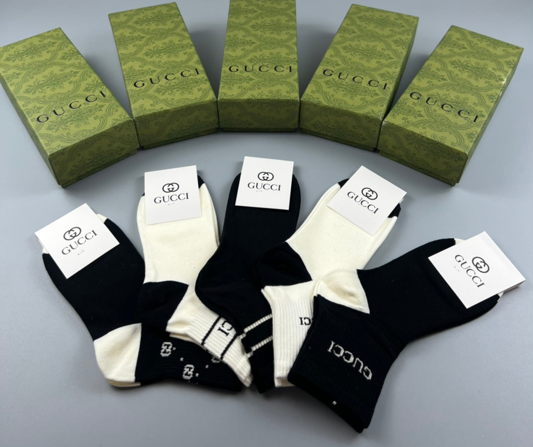 GUCCI LOW-CUT SOCKS 425689 (1 BOX)
