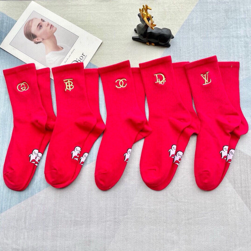 HERMES LOW-CUT SOCKS 393728 (1 BOX)