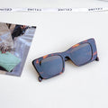 CELINE TRIOMPHE SQUARE SUNGLASS CL4S492 IN ACETATE