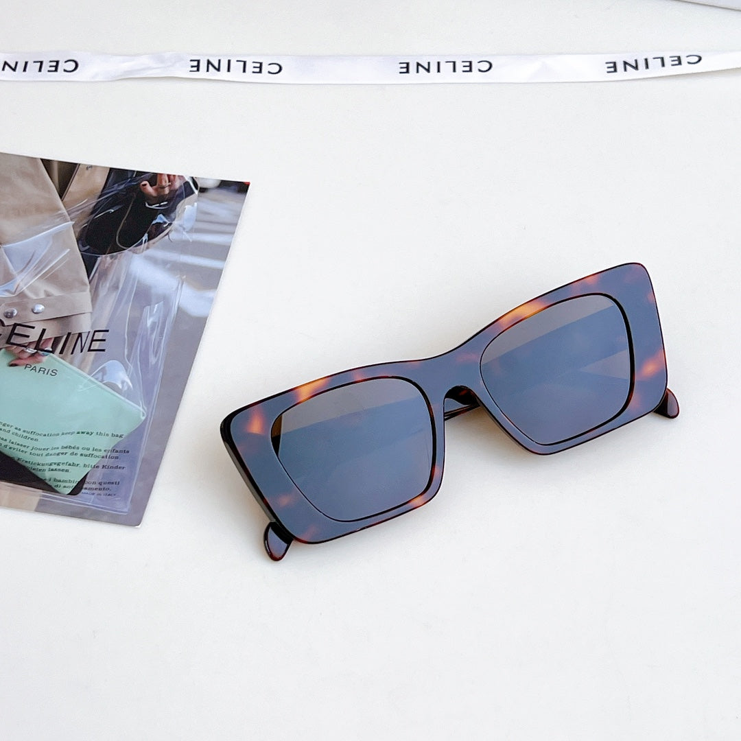 CELINE TRIOMPHE SQUARE SUNGLASS CL4S492 IN ACETATE
