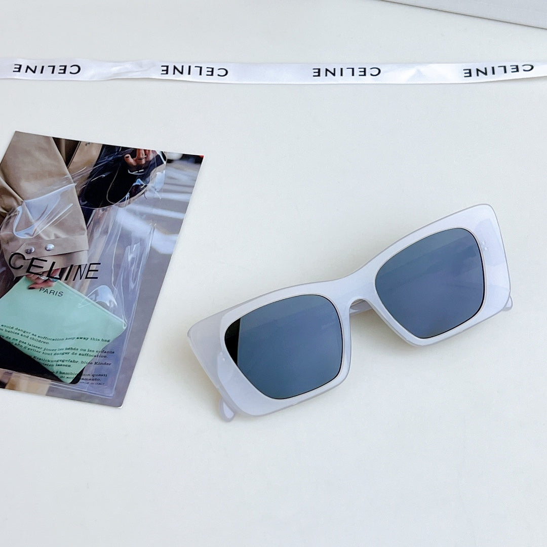 CELINE TRIOMPHE SQUARE SUNGLASS CL4S492 IN ACETATE